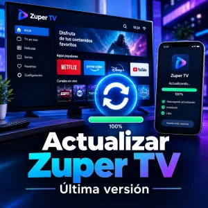 Cómo actualizar Zuper TV a la última versión