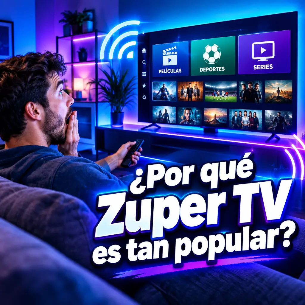Por qué Zuper TV es tan popular ahora mismo